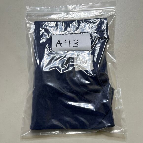 Vintage Nike Small Swoosh Essential T-Shirt Navy Blue Size XL Y2K - Picture 7 of 7